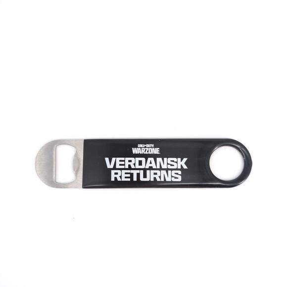 Call Of Duty Warzone Verdansk Returns Black Bartender Wrench Bottle Opener -NWOT - Picture 1 of 10